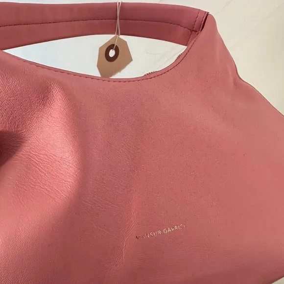 ❌SOLD❌Mansur Gavriel Mini Candy Hand Bag Calfskin Leather Light Pink - Picture 2 of 11